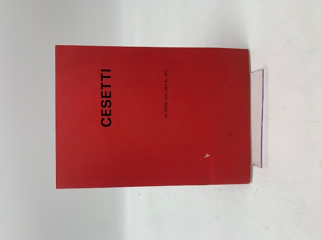 Giuseppe Cesetti. Opere dal 1925 al 1973. Galleria Accademia, Torino
